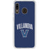 Villanova University Wildcats Black Galaxy A20 Clear Case